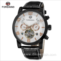 FORSINING A165 belt tourbillon men's watch waterproof business luxury automatic mechanical watch